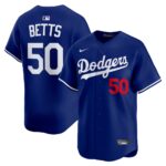 Mookie Betts Los Angeles Dodgers Alternate Limited Player Jersey - Royal, Limited Replica Fan Edition