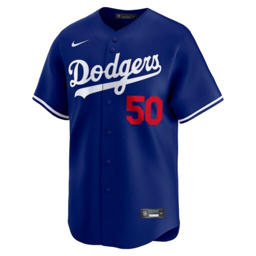 Mookie Betts Los Angeles Dodgers Alternate Limited Player Jersey – Royal, Limited Replica Fan Edition