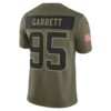 Myles Garrett Cleveland Browns Limited Jersey - Olive, Limited Replica Fan Edition