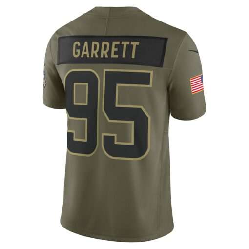 Myles Garrett Cleveland Browns Limited Jersey – Olive, Limited Replica Fan Edition