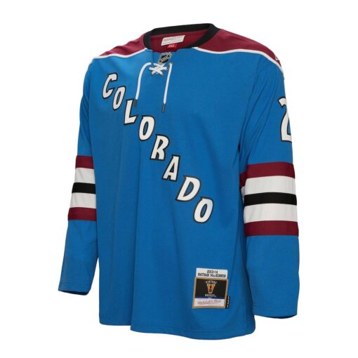 Nathan MacKinnon Colorado Avalanche Mitchell Ness Big Tall 2013 Blue Line Player Jersey – Blue, Limited Replica Fan Edition