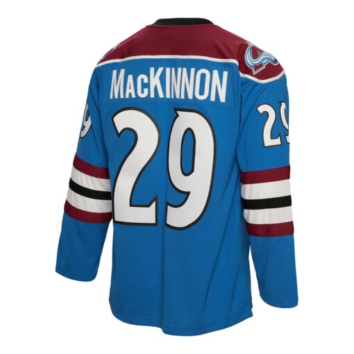 Nathan MacKinnon Colorado Avalanche Mitchell Ness Big Tall 2013 Blue Line Player Jersey – Blue, Limited Replica Fan Edition