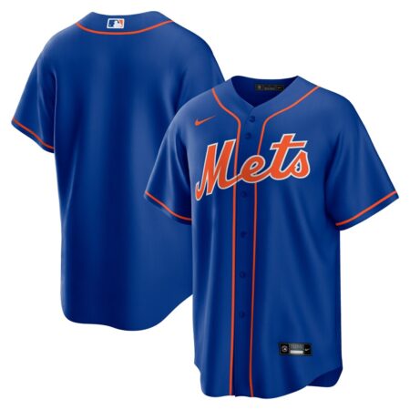 New York Mets Alternate Replica Team Jersey – Royal, Limited Replica Fan Edition