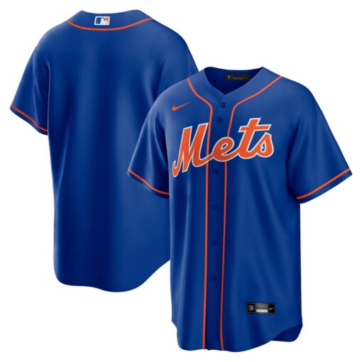 New York Mets Alternate Replica Team Jersey – Royal, Limited Replica Fan Edition