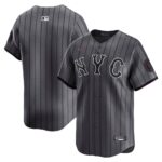 New York Mets City Connect Limited Jersey - Gray, Limited Replica Fan Edition
