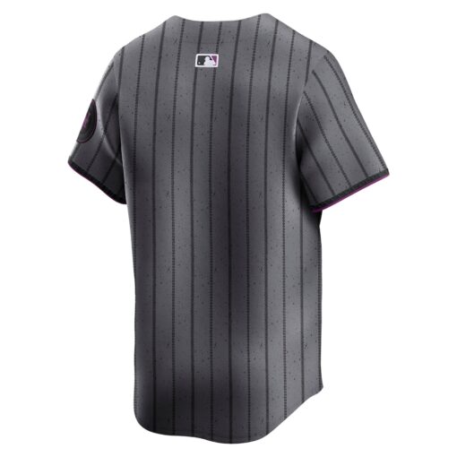 New York Mets City Connect Limited Jersey – Gray, Limited Replica Fan Edition
