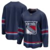 New York Rangers Alternate Breakaway Jersey - Navy, Limited Replica Fan Edition