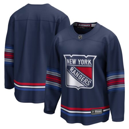 New York Rangers Alternate Breakaway Jersey – Navy, Limited Replica Fan Edition