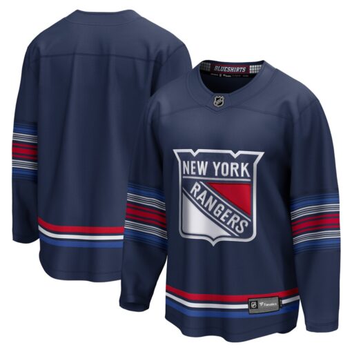 New York Rangers Alternate Breakaway Jersey – Navy, Limited Replica Fan Edition
