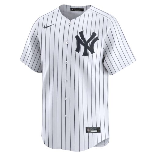 New York Yankees Home Limited Custom Jersey – White, Limited Replica Fan Edition