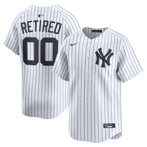 New York Yankees Home Limited Pick-A-Player Retired Roster Jersey – White, Limited Replica Fan Edition