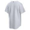 New York Yankees Home Replica Team Jersey - White, Limited Replica Fan Edition
