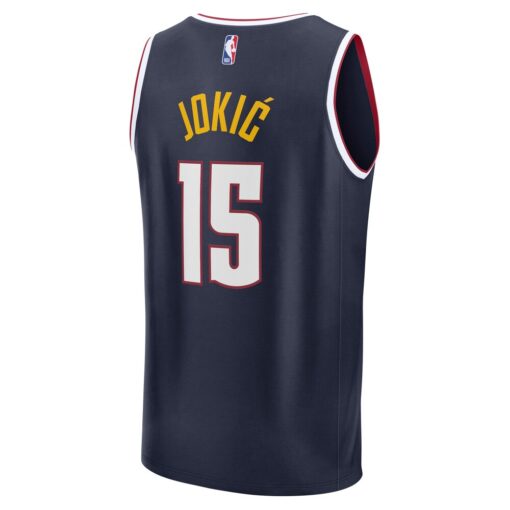 Nikola Jokic Denver Nuggets Player Jersey – Icon Edition – Navy, Limited Replica Fan Edition