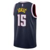 Nikola Jokic Denver Nuggets Unisex Swingman Jersey Icon Edition Navy, Limited Replica Fan Edition