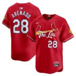Nolan Arenado St. Louis Cardinals 2024 City Connect Limited Player Jersey - Red, Limited Replica Fan Edition