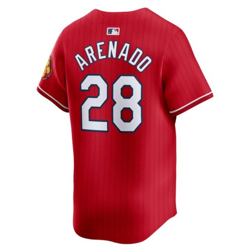 Nolan Arenado St. Louis Cardinals 2024 City Connect Limited Player Jersey – Red, Limited Replica Fan Edition