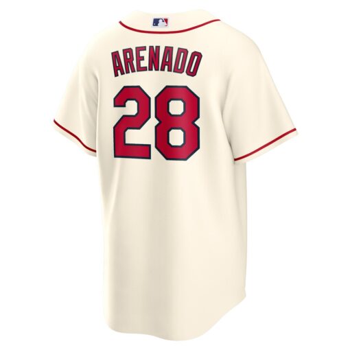 Nolan Arenado St. Louis Cardinals Alternate 2 Replica Jersey – Cream, Limited Replica Fan Edition