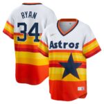 Nolan Ryan Houston Astros Home Cooperstown Collection Player Jersey - White, Limited Replica Fan Edition