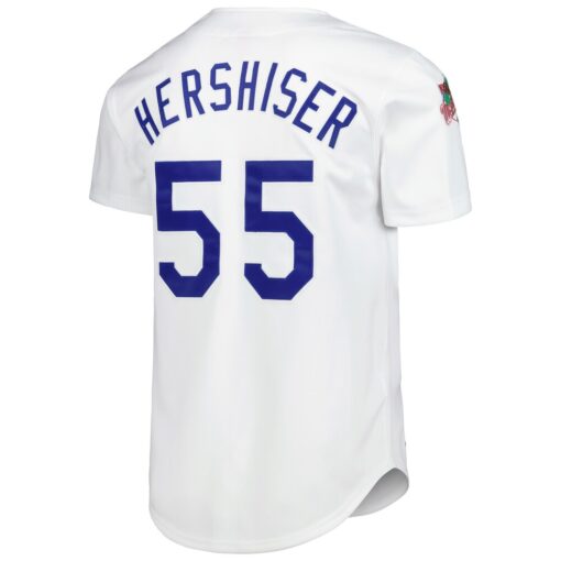 Orel Hershiser Los Angeles Dodgers Mitchell & Ness Cooperstown Collection Authentic Jersey – White, Limited Replica Fan Edition
