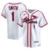 Ozzie Smith St. Louis Cardinals Throwback Cooperstown Collection Limited Jersey - White, Limited Replica Fan Edition