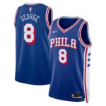 Paul George Philadelphia 76ers Unisex 2024 Offseason Addition Swingman Jersey - Royal, Limited Replica Fan Edition