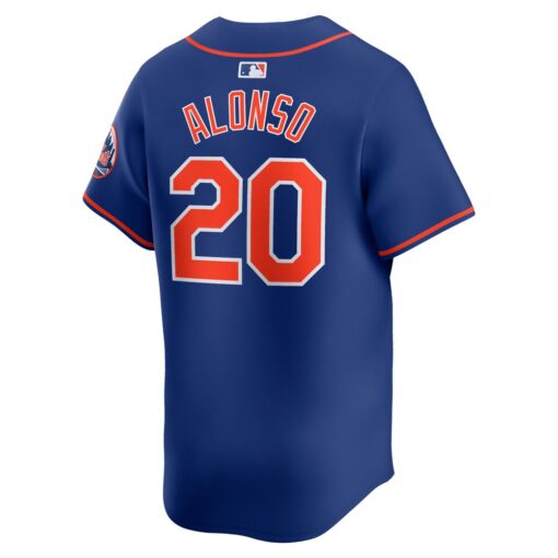Pete Alonso New York Mets Alternate Limited Player Jersey – Royal, Limited Replica Fan Edition