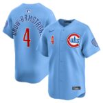 Pete Crow-Armstrong Chicago Cubs Alternate Limited Player Jersey - Light Blue, Limited Replica Fan Edition