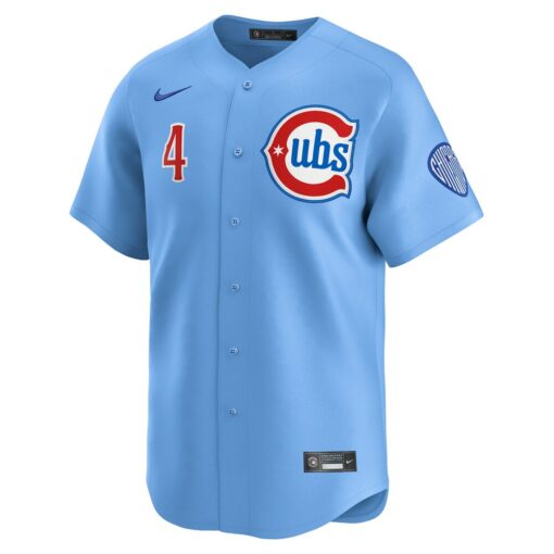 Pete Crow-Armstrong Chicago Cubs Alternate Limited Player Jersey – Light Blue, Limited Replica Fan Edition