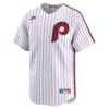 Philadelphia Phillies Throwback Cooperstown Collection Limited Jersey - White, Limited Replica Fan Edition