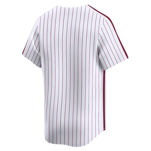 Philadelphia Phillies Throwback Cooperstown Collection Limited Jersey – White, Limited Replica Fan Edition