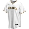 Pittsburgh Pirates Home Replica Custom Jersey - White, Limited Replica Fan Edition