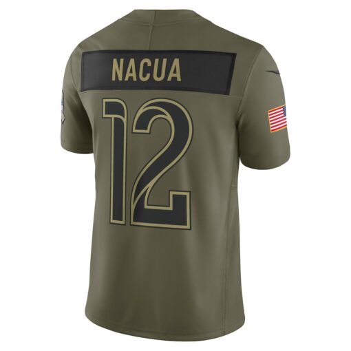 Puka Nacua Los Angeles Rams Limited Jersey – Olive, Limited Replica Fan Edition