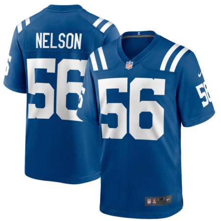 Quenton Nelson Indianapolis Colts Jersey – Royal, Limited Replica Fan Edition