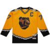 Ray Bourque Boston Bruins Mitchell Ness Big & Tall 1996-97 Blue Line 2.0 Jersey - Gold, Limited Replica Fan Edition