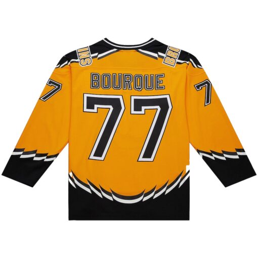 Ray Bourque Boston Bruins Mitchell Ness Big Tall 1996 Blue Line 2.0 Jersey – Gold, Limited Replica Fan Edition