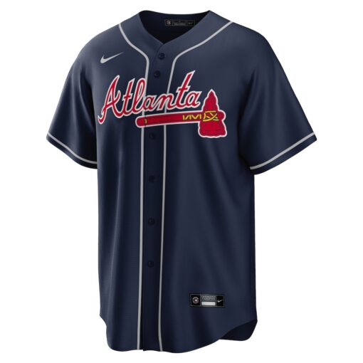Ronald Acuna Jr. Atlanta Braves Alternate Replica Player Name Jersey – Navy, Limited Replica Fan Edition