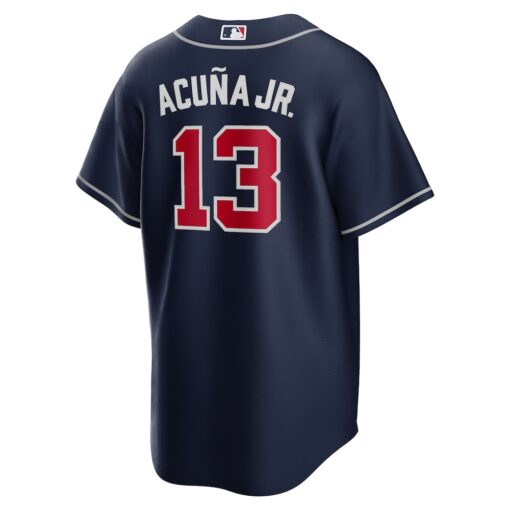 Ronald Acuna Jr. Atlanta Braves Alternate Replica Player Name Jersey – Navy, Limited Replica Fan Edition
