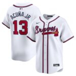 Ronald Acuña Jr. Atlanta Braves Home Limited Player Jersey - White, Limited Replica Fan Edition