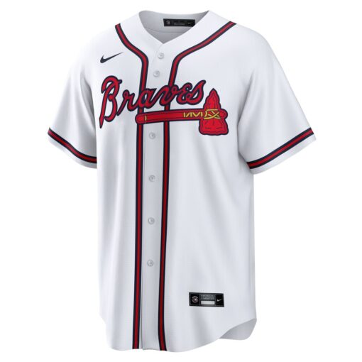 Ronald Acuna Jr. Atlanta Braves Home Replica Player Name Jersey – White, Limited Replica Fan Edition