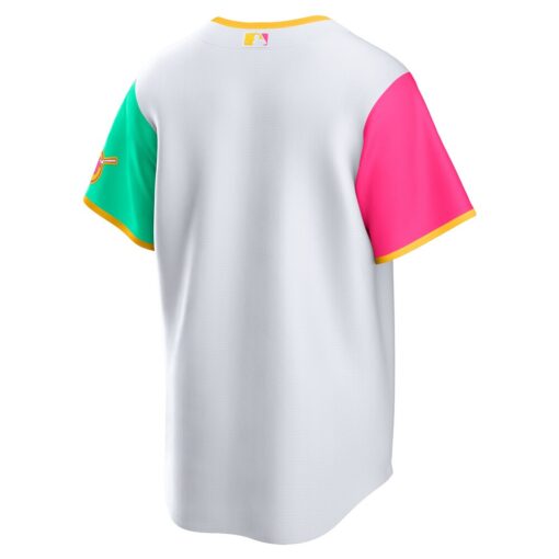 San Diego Padres City Connect Replica Team Jersey – White, Limited Replica Fan Edition