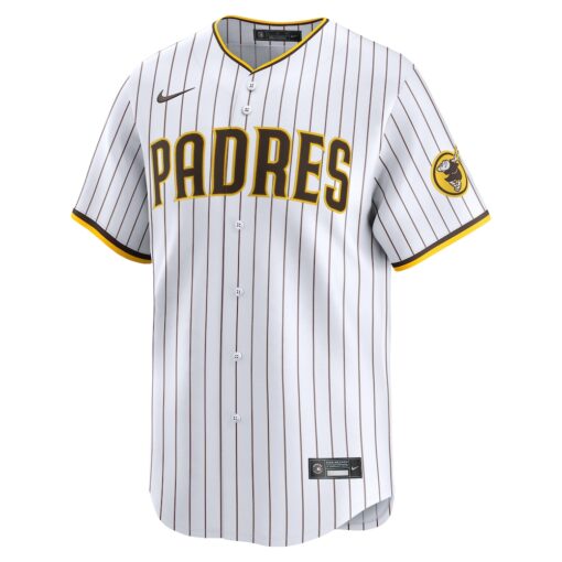 San Diego Padres Home Limited Custom Jersey – White, Limited Replica Fan Edition