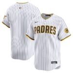 San Diego Padres Home Limited Jersey - White, Limited Replica Fan Edition