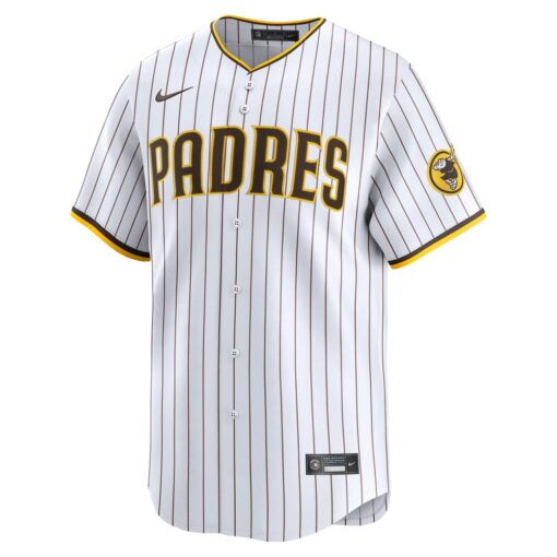 San Diego Padres Home Limited Jersey – White, Limited Replica Fan Edition