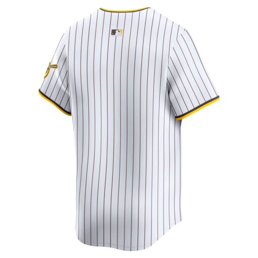 San Diego Padres Home Limited Jersey – White, Limited Replica Fan Edition