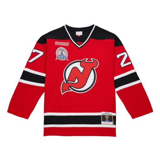 Scott Niedermayer New Jersey Devils Mitchell Ness Big Tall 1999 Blue Line 2.0 Jersey – Red, Limited Replica Fan Edition