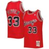 Scottie Pippen Chicago Bulls Mitchell Ness Hardwood Classics 2003-04 Swingman Jersey - Red, Limited Replica Fan Edition
