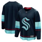 Seattle Kraken Home Breakaway Jersey - Deep Sea Blue, Limited Replica Fan Edition