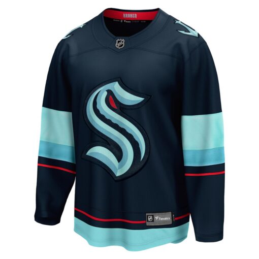Seattle Kraken Home Breakaway Jersey – Deep Sea Blue, Limited Replica Fan Edition