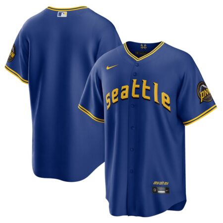 Seattle Mariners City Connect Replica Jersey – Royal, Limited Replica Fan Edition