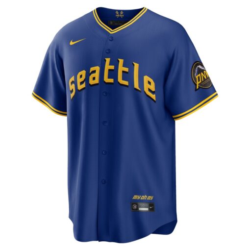 Seattle Mariners City Connect Replica Jersey – Royal, Limited Replica Fan Edition